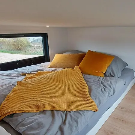 Winzig Wohnen Tiny House Frigg Direkt Am Weserstrand Feriehus Elsfleth