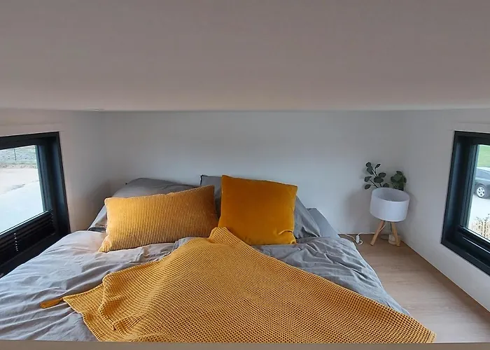 Дом отдыха Winzig Wohnen Tiny House Frigg Direkt Am Weserstrand