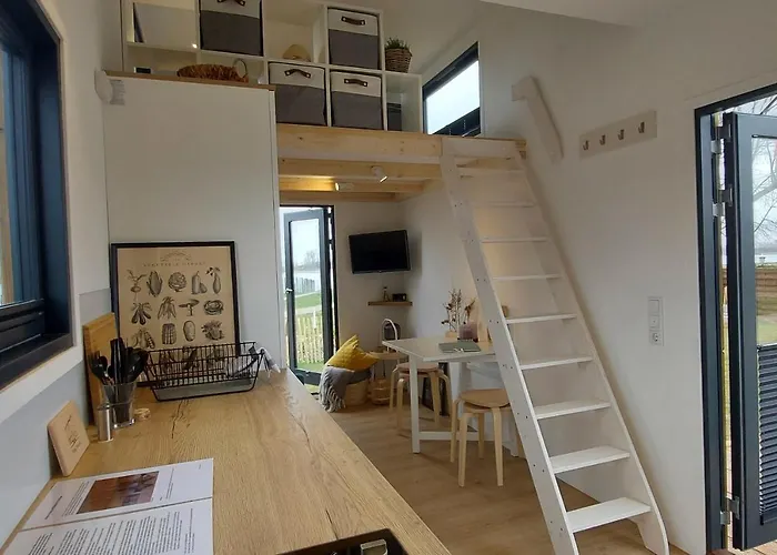 Winzig Wohnen Tiny House Frigg Direkt Am Weserstrand * Elsfleth